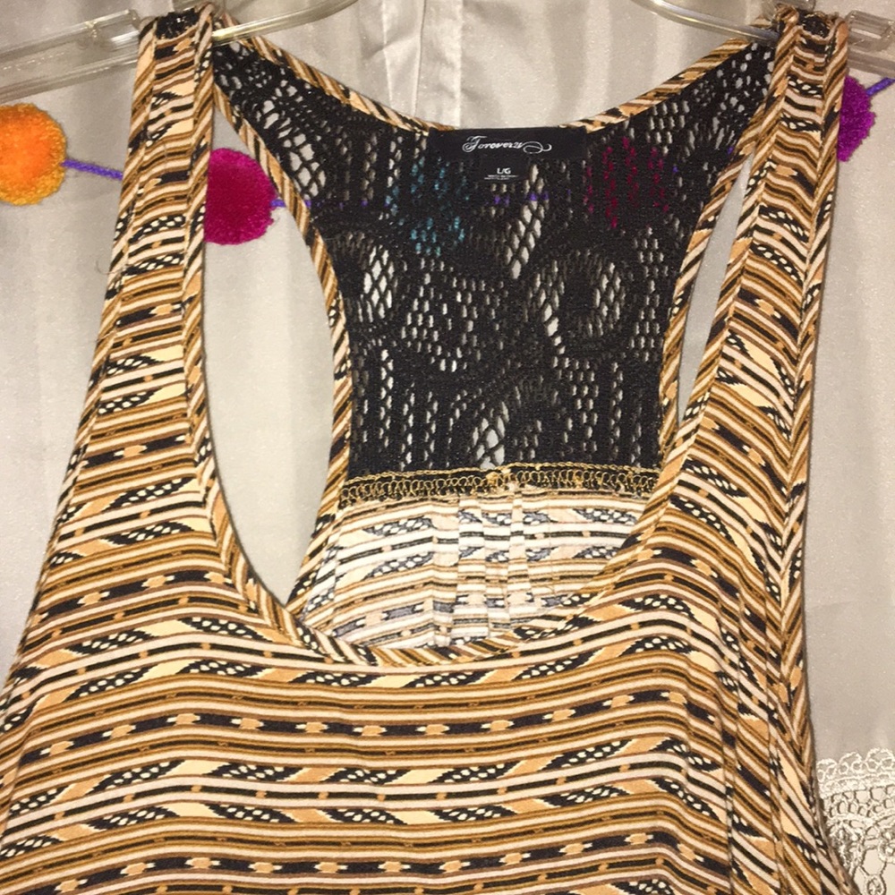 F21 Aztec Tank Top - Picture 2 of 4